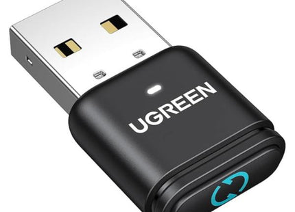 Adaptador Bluetooth USB UGREEN BT301 dongle plug and play vista frontal