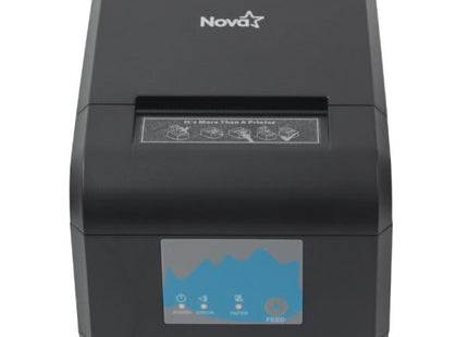 Impresora térmica NOVA FFP1908L001C vista frontal con panel de control