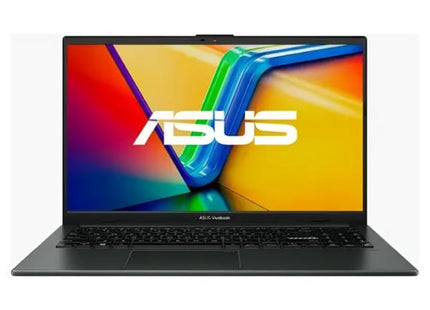 ASUS Vivobook Go 15 E1504FA laptop cerrada vista frontal con logo ASUS