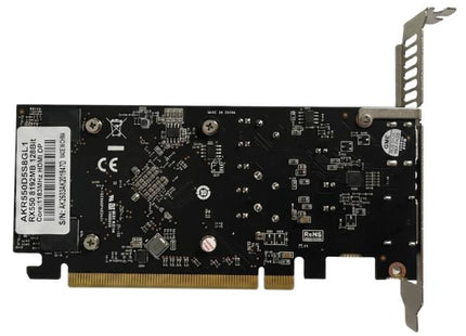 Tarjeta de video ARKTEK Radeon RX 550 8GB GDDR5 vista frontal