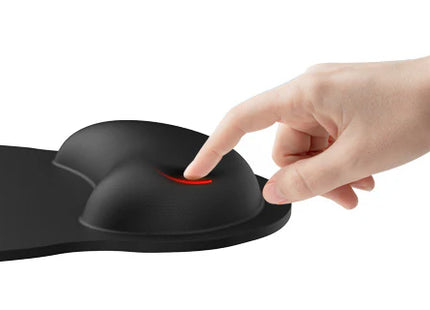 Detalle superficie antideslizante Mouse Pad Genius G-WMP 100 negro