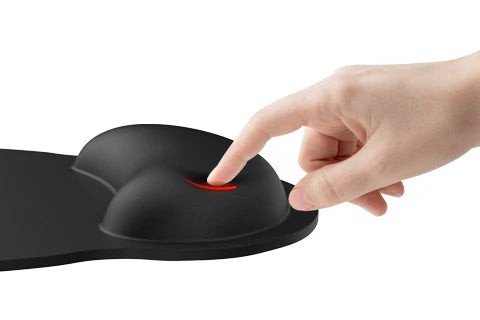 Detalle superficie antideslizante Mouse Pad Genius G-WMP 100 negro