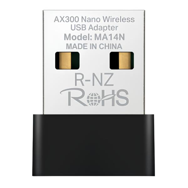 ADAPTADOR USB WIFI MERCUSYS MA14N(EU) AX300 USB 2.0