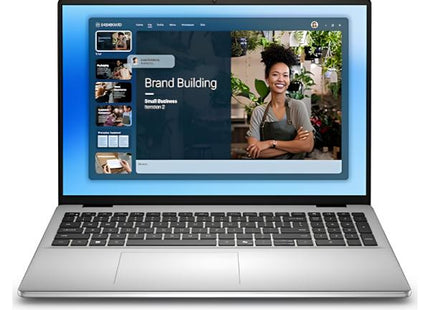 LAPTOP DELL DC16251 16" CORE 5-120U 8GB 512GB TOUCH WIN 11 INGLÉS LDC16251-5506SLV-PUS PLATEADO