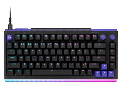 TECLADO GAMING RGB LOGITECH G512 X 75 MECANICO USB INGLES SWITCHES TMR TACTIL 920-013926 NEGRO