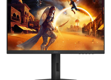 MONITOR GAMING AOC 24G4HX 24 PULG PLANA FHD 200HZ IPS DP1.4/HDMI 2.0 PIVOT 90° NEGRO