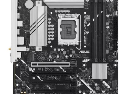 ASUS Tarjeta Madre LGA1851 Micro-ATX DDR5, B860M MAX GAMING AX