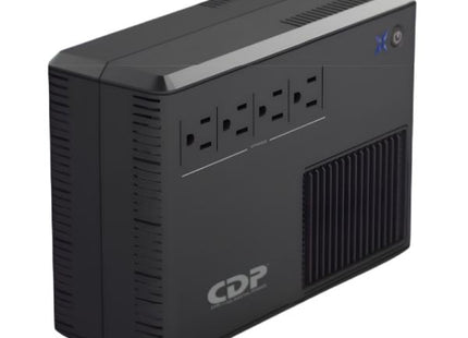 UPS CDP RUPR604 600VA/300W LINE INTERACTIVE 4 PUERTOS NEMA 5-15R MONTAJE EN PARED NEGRO