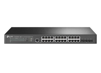 SWITCH TP LINK OMADA SG3428XPP-M2(UN) 24 PUERTOS RJ45 2.5G POE Y 4 SFP+ 10G - 2.5 GBPS Y 10G ADMINISTRABLE