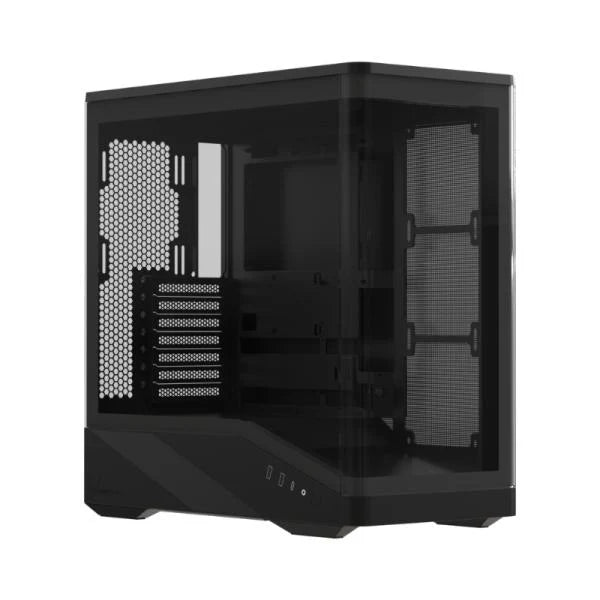Formula V Line gabinete Crystal U9 PA 4711401666370 Mid Tower 4x120mm ARGB negro