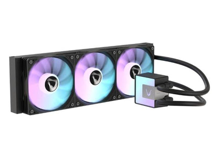 ENFRIAMIENTO LIQUIDO FORMULA V LINE ICE JET GLOW 360 AIO 360 MM 4711401666707 NEGRO