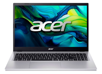 LAPTOP ACER ASPIRE GO 15 AG15-21P-R5YG 15.6 PULG AMD RYZEN 3 7320U 8GB 128GB SSD AMD RADEON 610M WIFI 6 BLUETOOTH 5.1 WINDOWS 11 S INGLÉS PLATEADO