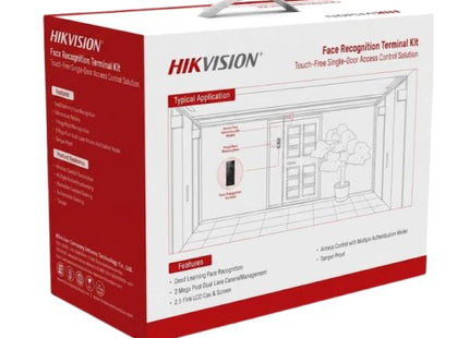 KIT CONTROL DE ACCESO HIKVISION DS-KAS321 TECLADO/HUELLA/CÁMARA 2MP ETHERNET/WIFI/RS-485/WIEGAND/USB 302921882