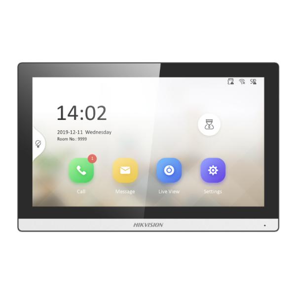 HIKVISION DS-KH6350-WTE1 pantalla interior IP vista general