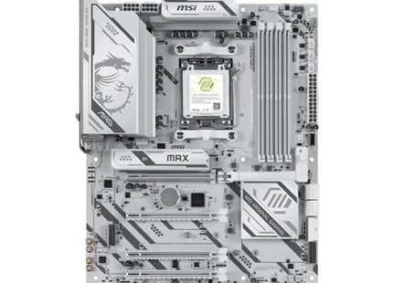TARJETA MADRE MSI B850 GAMING PLUS MAX WIFI AM5 ATX DDR5 911-7E56-032 BLANCO