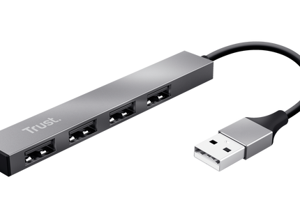 Trust adaptador 4-puertos mini hub USB - 23786