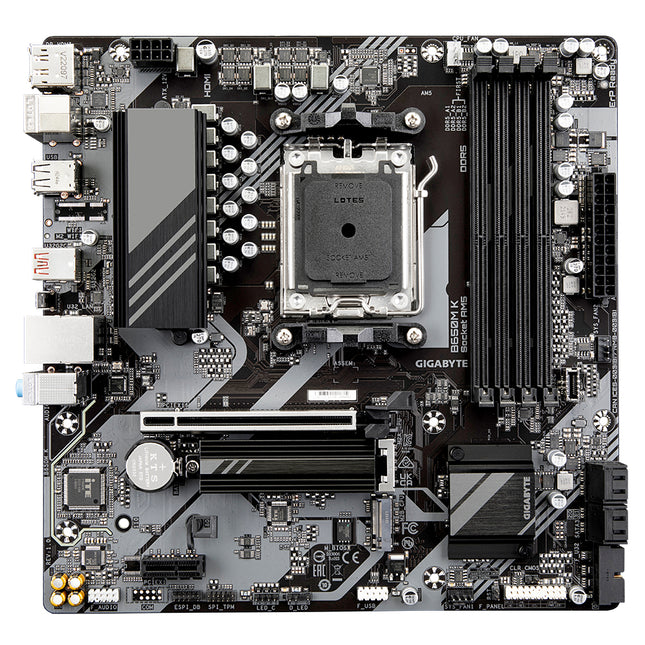 TARJETA MADRE GIGABYTE B650M K AM5 MICRO ATX DDR5
