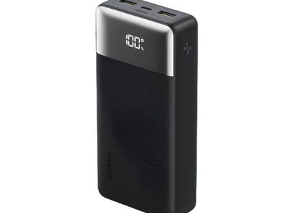 POWER BANK ORAIMO POWERNOVA Q21 OPB-7200Q 20000 MAH CARGA RÁPIDA DE 22.5 W PANTALLA DIGITAL Y CARGA DE 3 DISPOSITIVOS NEGRO