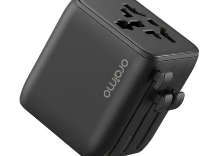 ADAPTADOR UNIVERSAL ORAIMO POWEROMNI 25 OCW-T01 2 TOMAS AC/ENCHUFES NEGRO