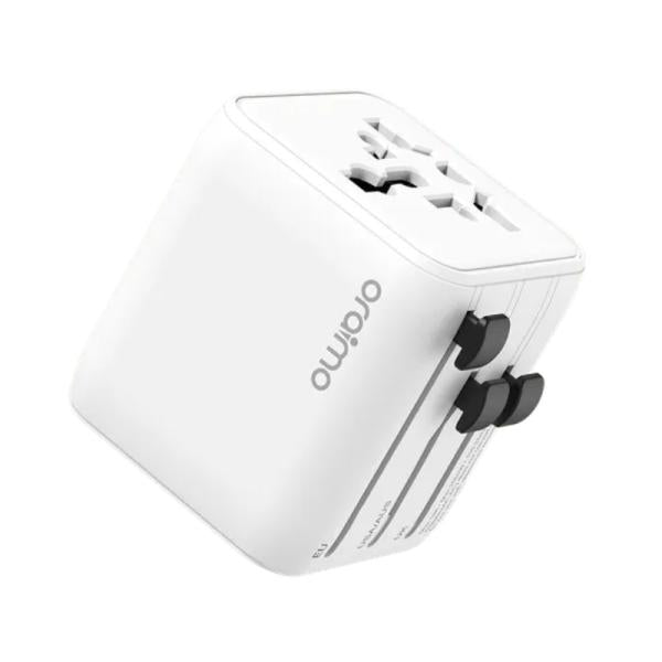 Oraimo Adaptador universal de viaje 2500W blanco, OCW-T01