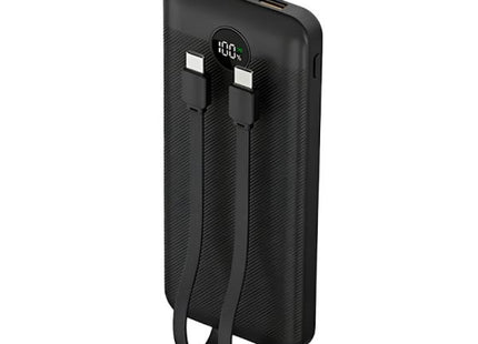 Power Bank NOVA PB-911 10000mAh negro, vista frontal