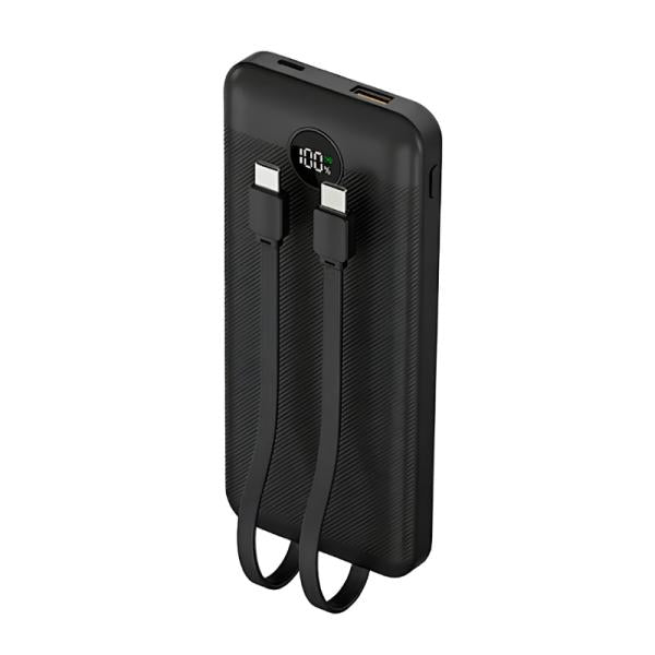 Power Bank NOVA PB-911 10000mAh negro, vista frontal
