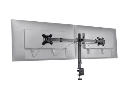 Trust brazo para monitor dual flexible - 23941
