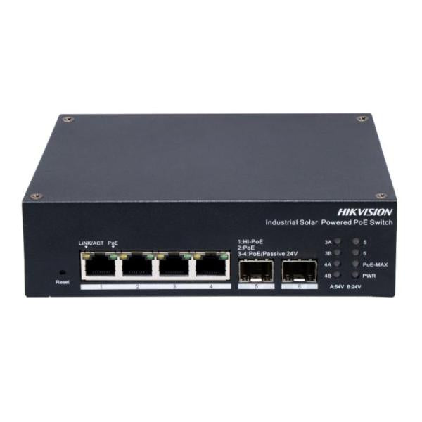 Hikvision switch industrial PoE SFP DS-3T1506HP-EI-UPS
