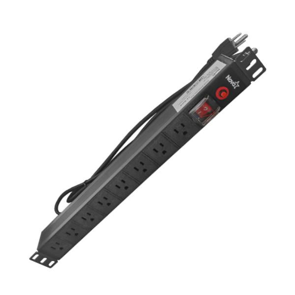 Nova regleta para rack 8 tomas 110V 15A, FEU8Y101001C