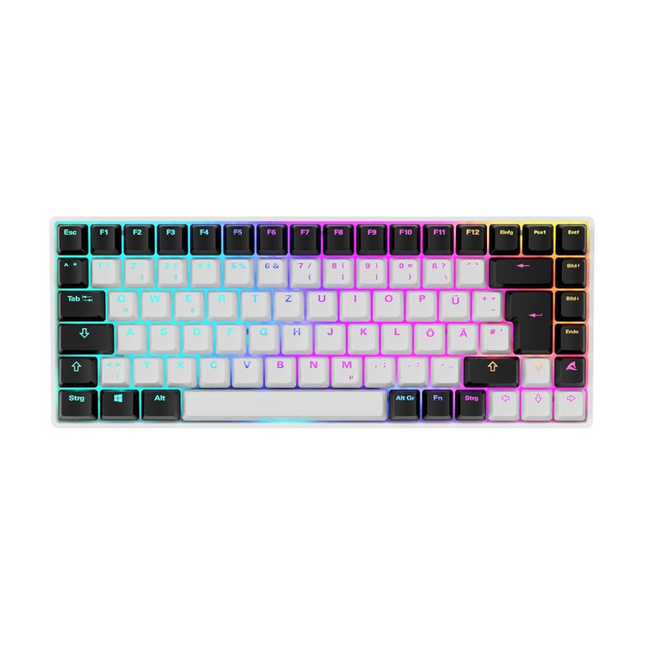 Teclado Gaming Sharkoon Skiller SGK50 S3 TKL | Mecánico | TKL | Switch Amarillo | RGB | Español | USB