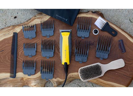 Cortadora de Cabello Remington Indestructible HC5850A-110F | Amarillo | Negro | Motor Súper Magnético | Sistema POWERCUT™ | Uso con Cable