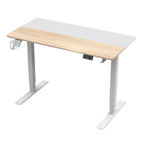 Aerocool Escritorio eléctrico blanco 120 cm, EZLY LOFT 120