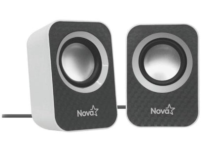 Nova Parlantes 2.0 6W USB / 3.5 mm Negro, SP3108G0001C