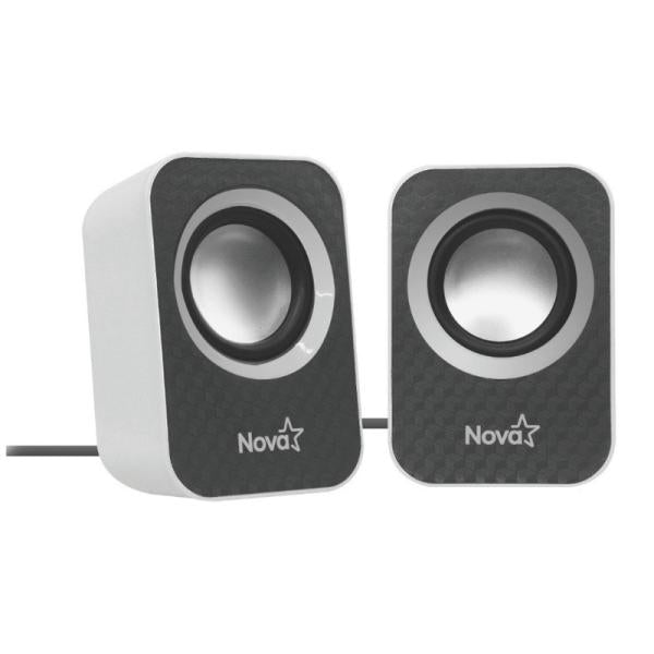 Nova Parlantes 2.0 6W USB / 3.5 mm Negro, SP3108G0001C