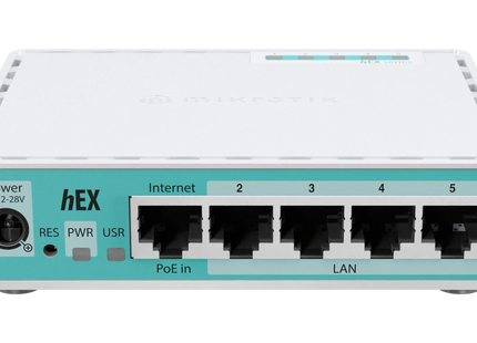 MikroTik Router hEX Refresh 5 Puertos Gigabit, E50UG