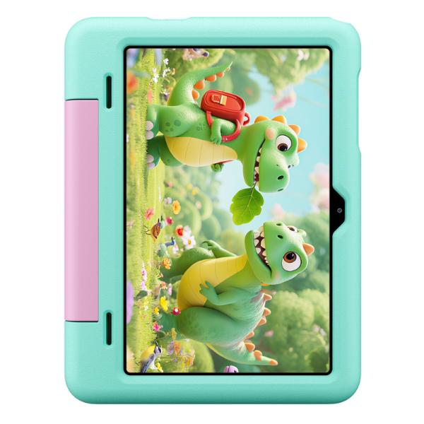 Blackview Tab 20 Kids tablet 10.1 pulgadas color verde, vista frontal