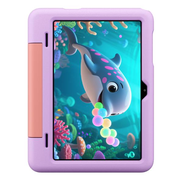 Blackview Tab 20 Kids tablet 10.1 pulgadas color morado, vista frontal