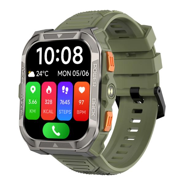 Blackview W80 Pro smartwatch color verde