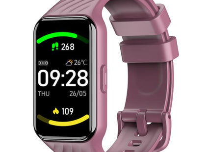Blackview R10 smartwatch color morado, vista frontal