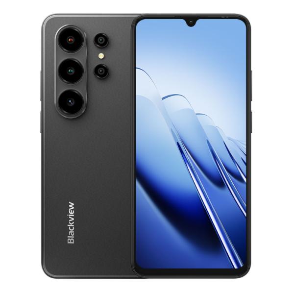 Blackview Wave 10 negro, vista frontal