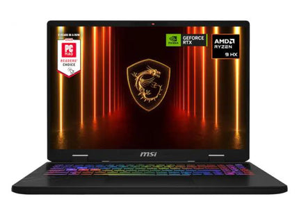 LAPTOP GAMING MSI CROSSHAIR A16 HX INGLES 16 PULG AMD RYZEN 9 8940HX 16GB RAM 1TB SSD RTX 5060 8GB WIN 11 D8WFKG-090US-C GRIS