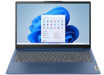 LAPTOP LENOVO IDEAPAD SLIM 3 INGLES 15.6 PULG AMD RYZEN 5 40 8GB RAM 512GB SSD WIN 11 HOME 82XQ012HUS AZUL