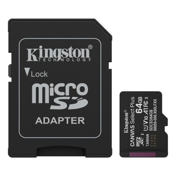 Kingston Memoria microSD 64GB Canvas Select Plus, SDCS3/64GB