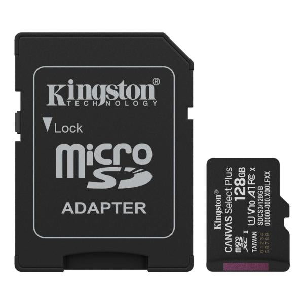Kingston Memoria microSD 128GB Canvas Select Plus, SDCS3/128GB