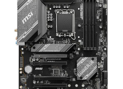 TARJETA MADRE MSI B760 GAMING PLUS WIFI LGA1700 ATX DDR4 911-7D98-043