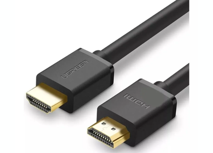 Vista lateral del cable HDMI 4K UGREEN HD104 con grosor del conductor
