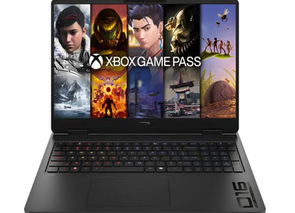 LAPTOP GAMING HP HYPERX OMEN 16-AM2715NR INGLES 16 PULG INTEL CORE ULTRA 7 356H 16GB RAM DDR5 1TB SSD NVIDIA GEFORCE RTX 5070 8GB GDDR7 RGB WIN 11 HOME D9KM2UA#ABA NEGRO