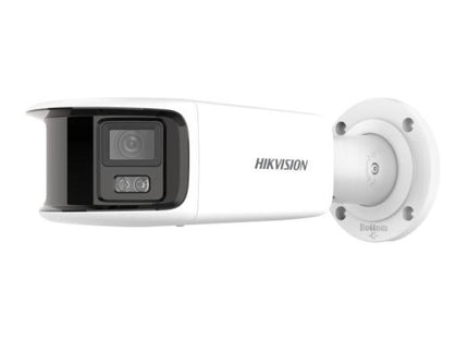 CAMARA BULLET HIKVISION DS-2CD2T87G2P-LSU/SL(4MM)(C)(O-STD) 8MP IP SIN IR LUZ BLANCA 40M AUDIO PANORÁMICA 180 COLORVU ACUSENSE IP67 POE H.265+ WDR 130 DB 311319679 BLANCO
