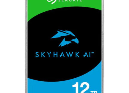 HD INTERNO 12TB SEAGATE SKYHAWK AI ST12000VE003 HDD 3.5 SATA III 7200 RPM 763649181911 GRIS