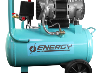 ENERGY Compresor 24L sin aceite 1100W, CSA 24/1/16